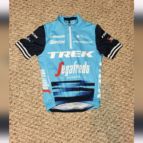 Santini Bicycle Jersey TREK Youth Top - Picture 1 of 3